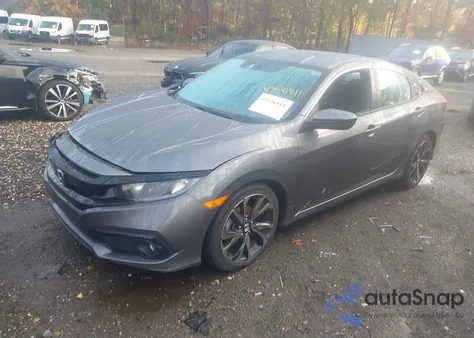 2020 Honda Civic Sport из США, поврежденный, VIN 2HGFC2F81LH587529